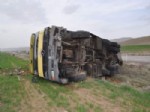 Aksaray'da Tanker Devrildi: 2 Yaralı