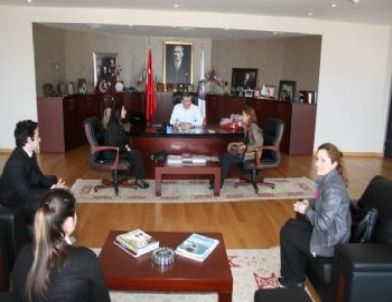Anadolu Turizm ve Otelcilik Lisesi'den Başkan Albayrak'a Ziyaret