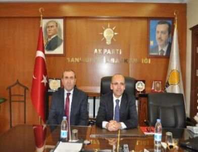 Bakan Şimşek, Şanlıurfa'da Partililerle Biraraya Geldi