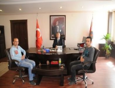 Basın Mensupları Emniyet Müdürü Usta’yı Ziyaret Etti