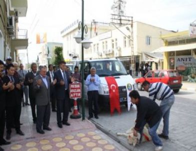 Erzin Belediyesi'ne 2 Hizmet Aracı