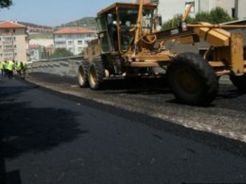Erzincan'da Asfalt Çalışmaları Başladı