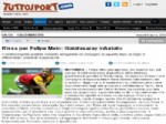 FELIPE MELO - Melo-Riera Kavgası İtalyan Basınında