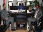 NUMAN ŞEKER - Sağlık-Sen Genel Başkanı Memiş'ten Aile ve Sosyal Politikalar Bursa İl Müdürü Özkul’a Ziyaret