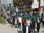 HAMİT COŞKUN - İzmir'de Esed'e Tabutlu Protesto