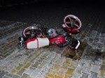 SERDAR ÖZKAN - Motosiklet Otomobile Çarptı: Bir Ölü, Bir Yaralı