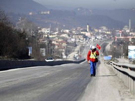 Yürüyerek hacca giden Boşnak Ankara'da