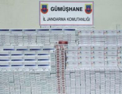 Gümüşhane’de 12 Bin 512 Paket Kaçak Sigara Yakalandı