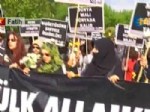 KAPITALIST - 'Anti Kapitalist Müslüman Gençler' Taksim'e yürüdü