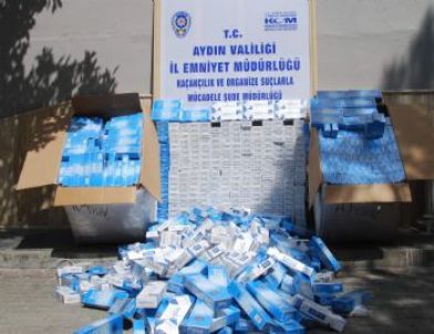 Kargo İle Kaçak Sigara Sevki Polise Takıldı