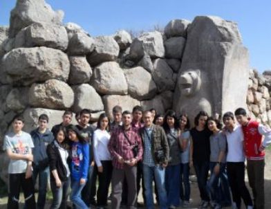 Sungurlu Lisesi İzcileri Boğazkale'yi Gezdi