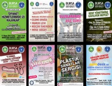 Bursa Kent Konseyi’nde Yoğun Mesai