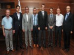 AHMET YAŞAR - MHP İl Yönetimi, Atso Başkanı Budak'ı Ziyaret Etti