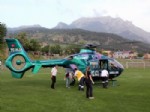 Kalp Krizi Geçirdi İmdadına Ambulans Helikopter Yetişti