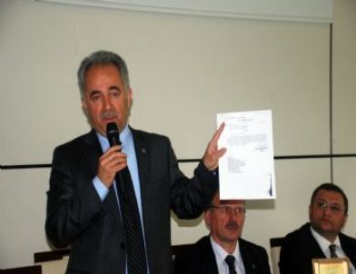 Milletvekili Coşkun, Vopak'ın Plan İptal Belgesini Gösterdi