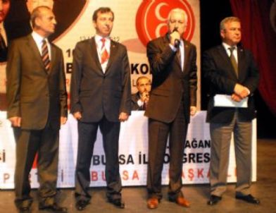 Bursa Mhp'de Kongre Heyecanı