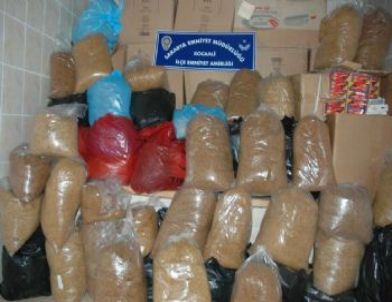 Sakarya’da Kaçak Tütün Baskını