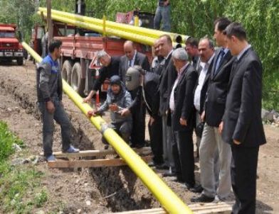 Yozgat’ın 270 Haneli Beldesinde Doğalgaz Çalışmaları Başladı