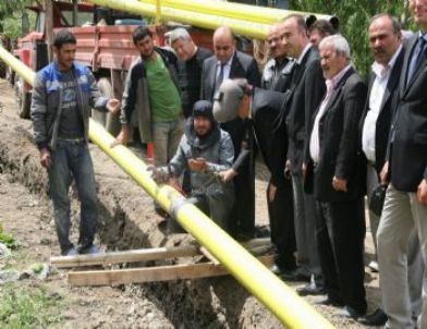 Yozgat’ta Bin 500 Nüfuslu Belde Doğalgaza Kavuşuyor