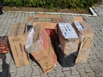 Aydın'da 630 Paket Gümrük Kaçağı Sigara Ele Geçirildi