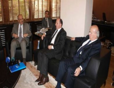 SGK Başkanı Acar'dan Türk-iş Başkanı Kumlu'ya Ziyaret