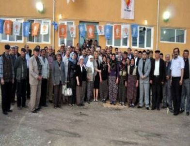 Yörük Kırka'dan AK Partiye Büyük Katılım