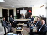 SALIH AYHAN - Sivasspor Yönetimi İl Özel İdaresi’ni Ziyaret Etti