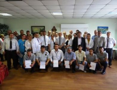 Ceyhan Devlet Hastanesi Çalışanlarına Teşekkür Belgesi Verildi