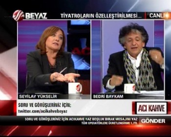 Canlı Yayında Müthiş Sevilay Yükselir Bedri Baykam Kavgası