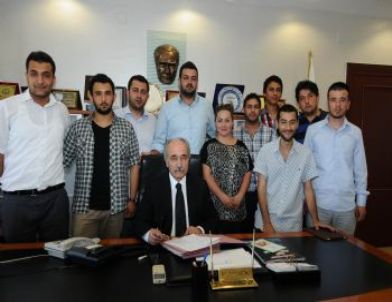 Chp'li Gençlerden Başkan Genc'e Ziyaret