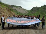 Köylülerden 'baraj İstemiyoruz' Eylemi