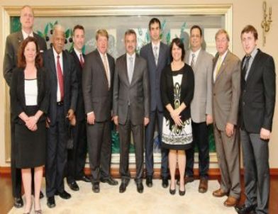 Başkan Köşker Yabancı Konuklarını Ağırladı