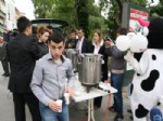 EDIP YıLDıZ - Dünya Süt Günü’nde Ücretsiz Soğuk ve Sıcak Süt Dağıtıldı