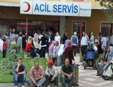 Yerköy Devlet Hastanesi'nde Yapılan Tatbikat Gerçeğini Aratmadı