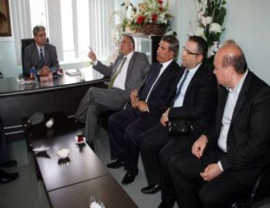 Başkan Güzülbey’den CHP İl Başkanını Ziyaret Etti