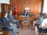 KALESERAMIK - Kaleseramik AR-GE Merkezi Müdürü Küçük'ten Kaymakam Gözen'e Teşekkür Ziyareti