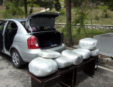 Tarsus'ta 40 Kilo Esrar Ele Geçirildi