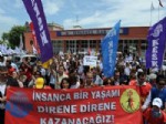 KAMU EMEKÇILERI SENDIKALARı KONFEDERASYONU - Beyazıt Meydanı'nda Memur Protestosu