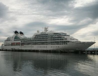 Seabourn Quest Adlı Turist Gemisi Sinop’a Geldi