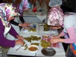 Korkuteli’de Sarma Dolma Yarışması