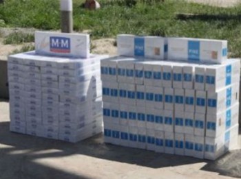 Sarp Sınır Kapısı'nda Kaçak Sigara Ele Geçirildi