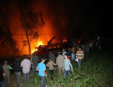 Trabzon’da Yangın