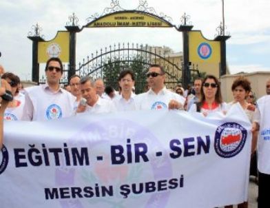 Mersin’de Öğretmene Dayağa Eğitimcilerden Tepki