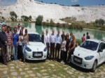 İSMAIL SOYKAN - Renault’un Elektrikli Otomobili Fluence Z.e., Pamukkale'de Tanıtıldı