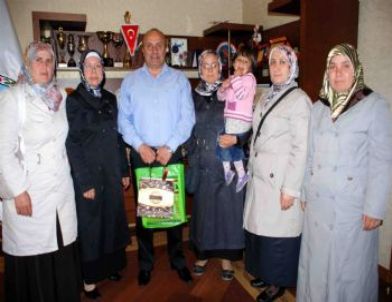 Engelli Aileleri Arslan’ı Ziyeret Etti