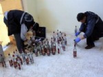SAHTE RAKı - Mersin’de 18 Bin Şişe Sahte Rakı Ele Geçirildi