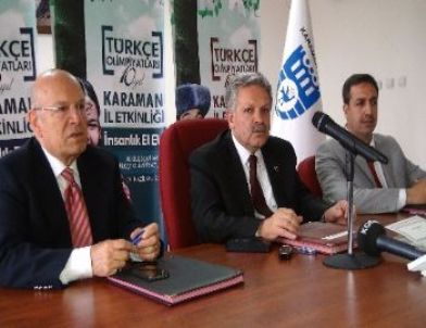 Türkçe Olimpiyatları Karaman İl Etkinliği Protokolü İmzalandı