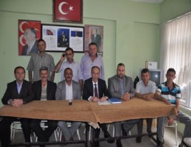 Biga MHP'de Erhan Yavuz Partisinden İstifa Etti