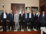 GÜVENLİ İNTERNET - BTK Başkanı Acarer'den Başkan Külcü'ye Ziyaret
