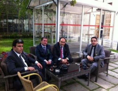 Sağlık Heyeti Milletvekili Özbek'i Ankarada Ziyaret Etti